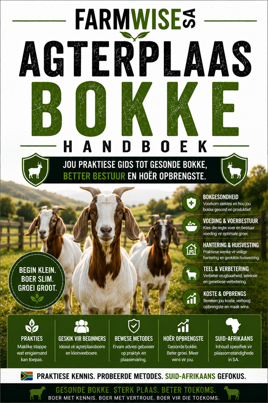 Agterplaasbokke Handboek — Jou Eerste Trop