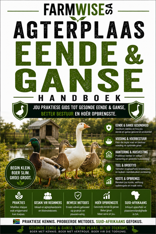 Agterplaas Eende & Ganse Handboek — Jou Eerste Trop