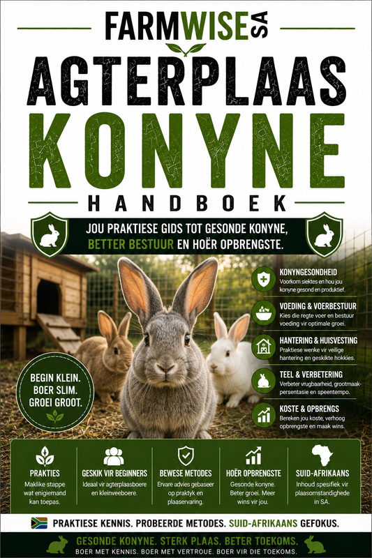 Agterplaas Konyne Handboek — Jou Eerste Trop