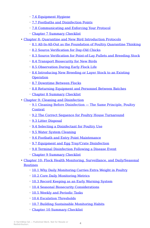 Complete Poultry Biosecurity Handbook