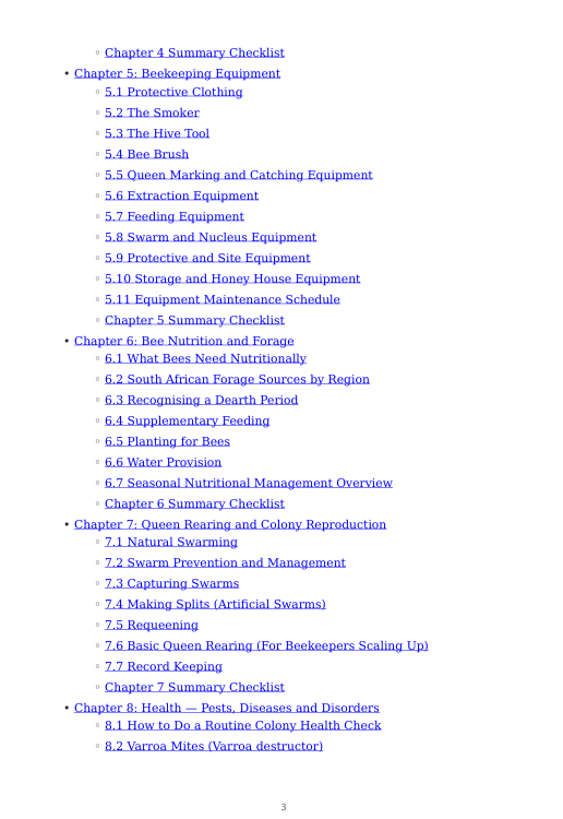 Detailed Bee Farming Handbook