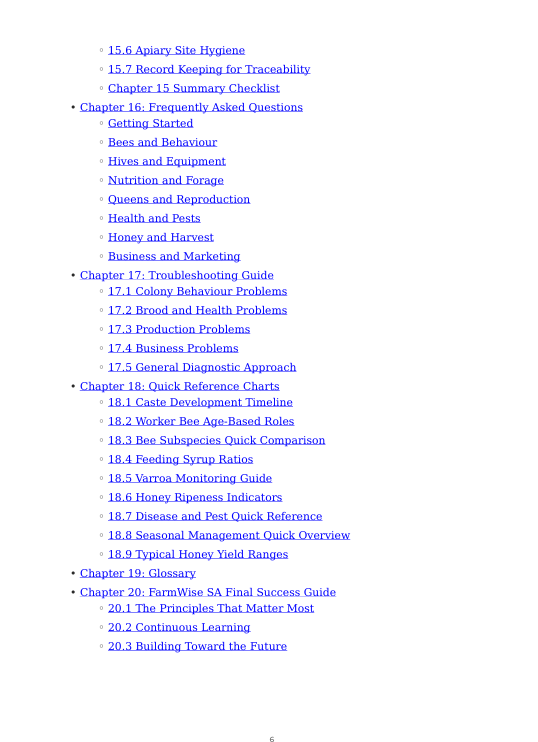 Detailed Bee Farming Handbook
