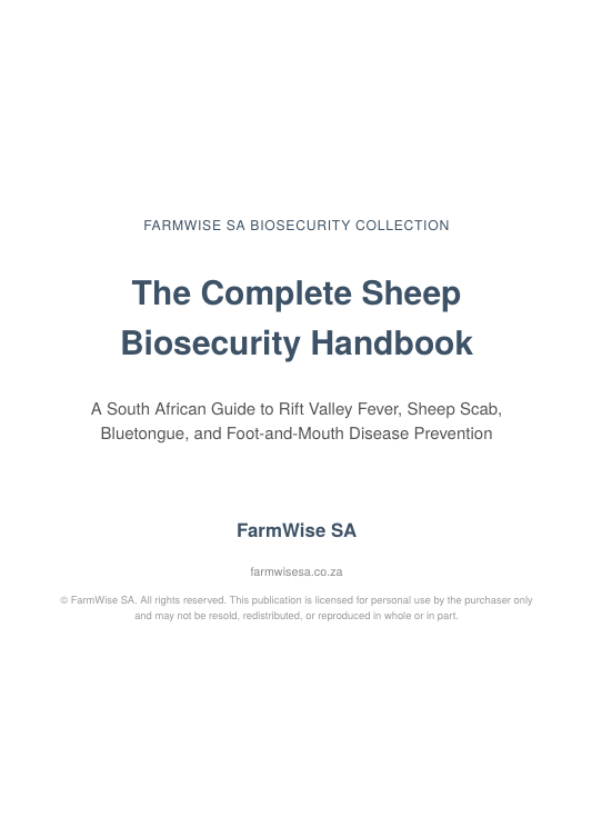 Complete Sheep Biosecurity Handbook