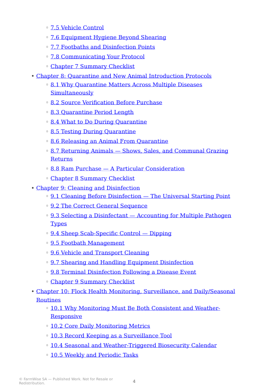 Complete Sheep Biosecurity Handbook