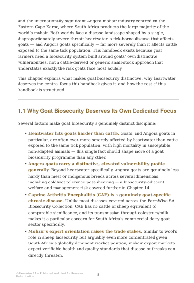 Complete Goat Biosecurity Handbook