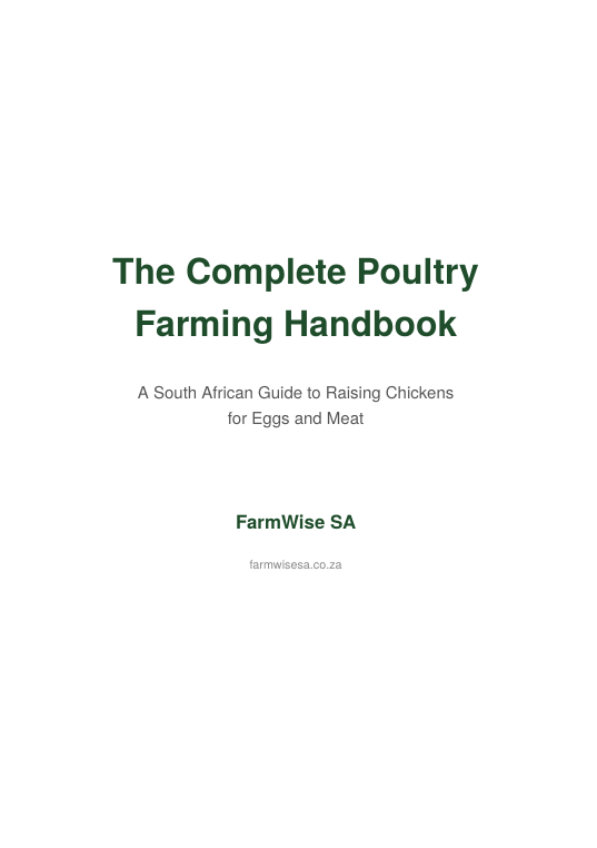 Detailed Poultry Handbook