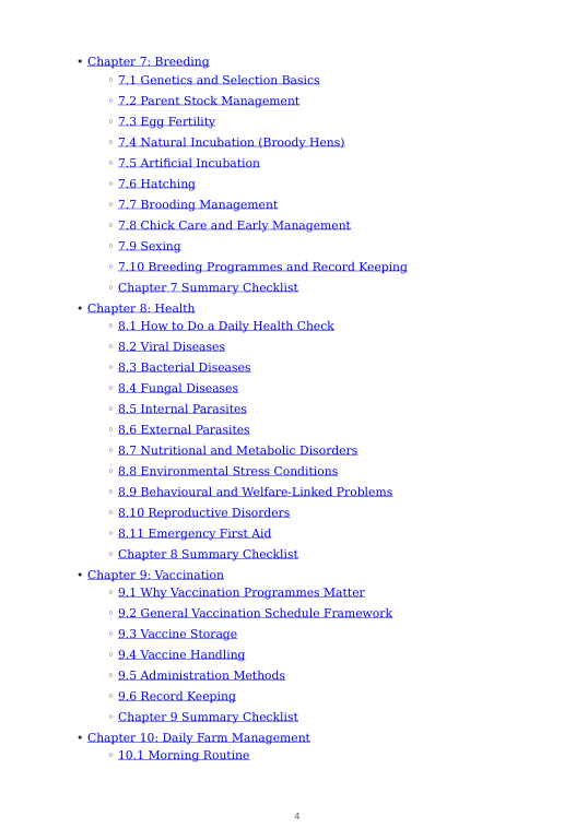 Detailed Poultry Handbook