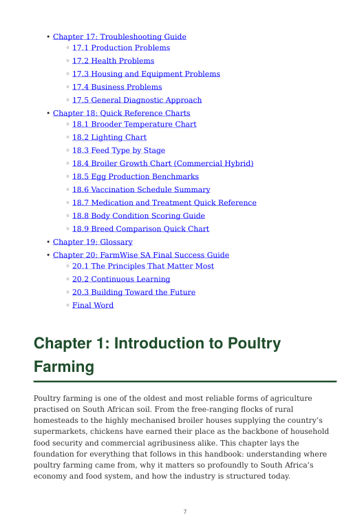 Detailed Poultry Handbook