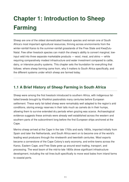 Detailed Sheep Handbook