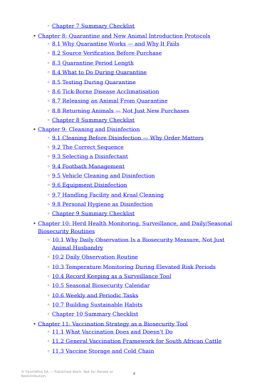 Complete Cattle Bioscurity Handbook