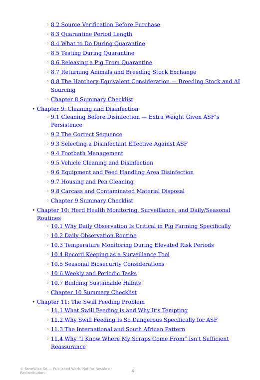 Complete Pig Biosecurity Book
