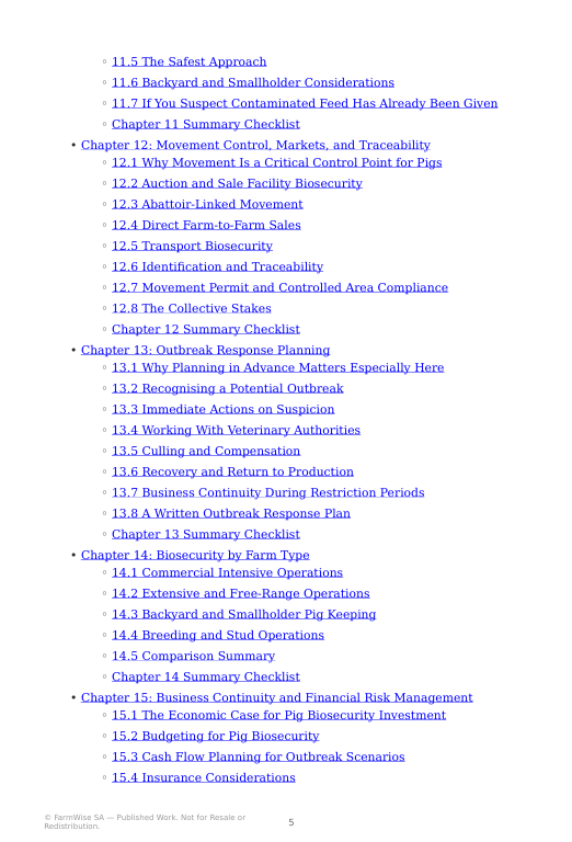 Complete Pig Biosecurity Book