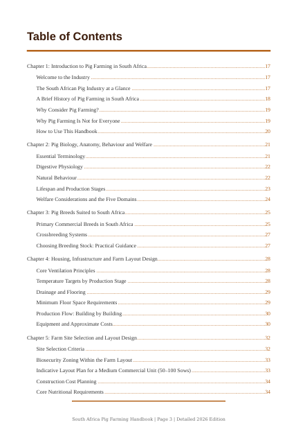 Detailed Pig Farming Handbook