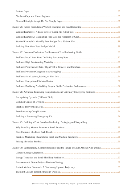 Detailed Pig Farming Handbook