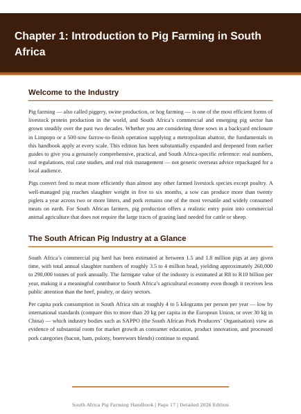 Detailed Pig Farming Handbook